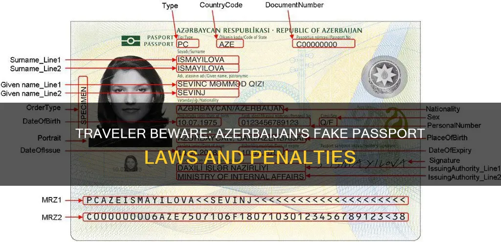 is having a fake passport a crime in azerbaijan