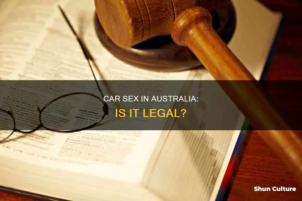 is having sex in a car a crime in australia