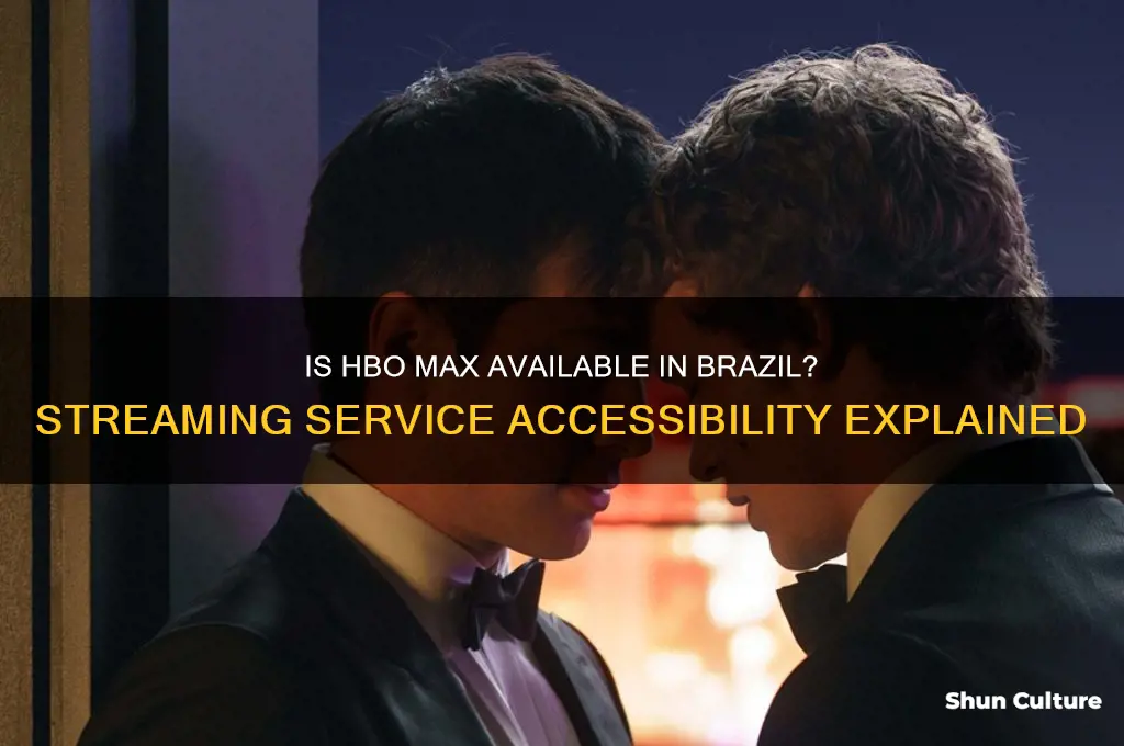 is hbo max available in brazil