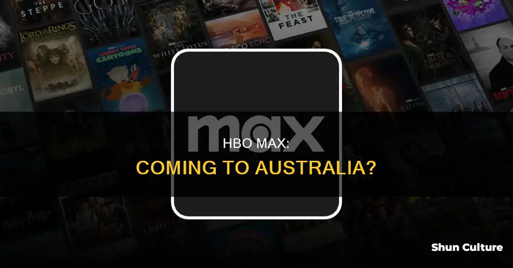 is hbo max coming to australia