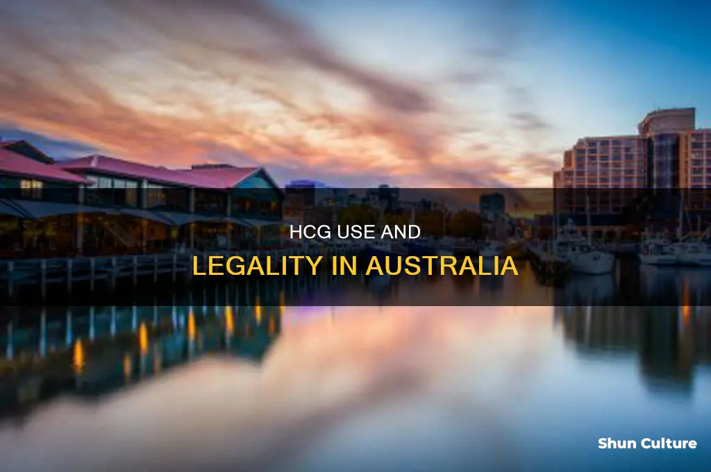 is hcg illegal in australia