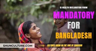 Is a Health Declaration Form Mandatory for Bangladesh Travel?
