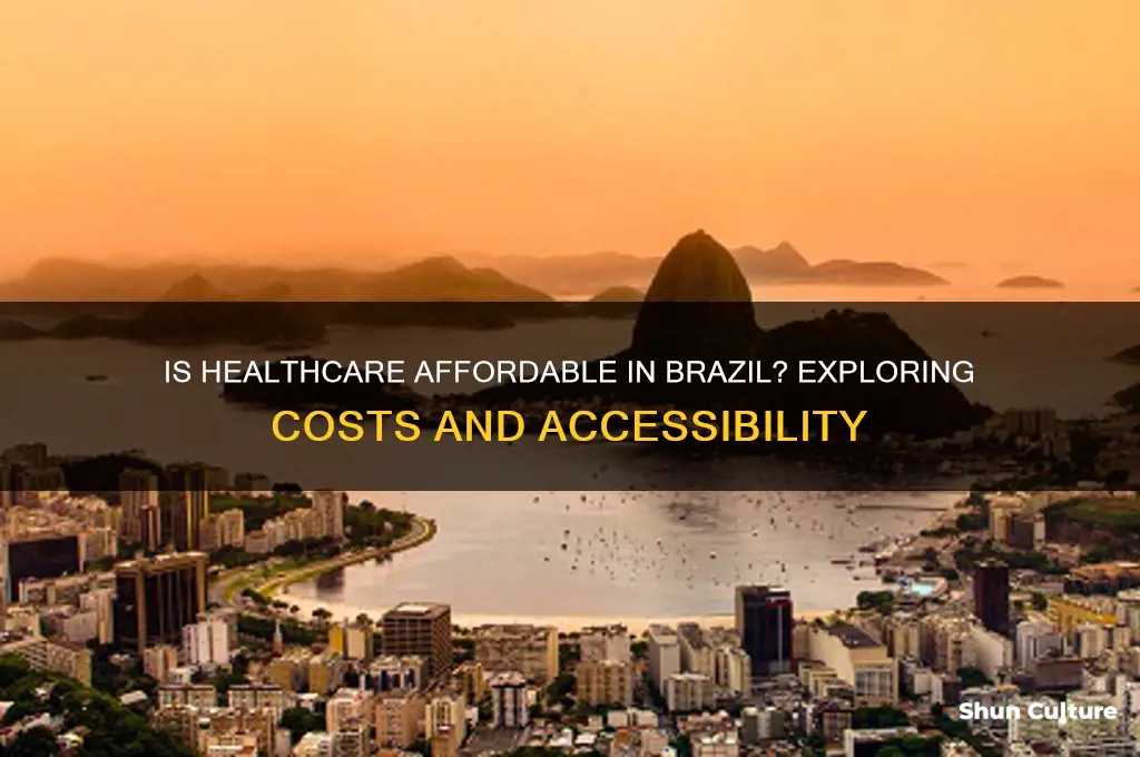 is healthcare cheap in brazil