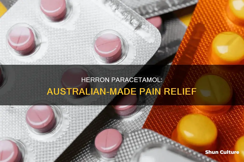 is herron paracetamol made in australia