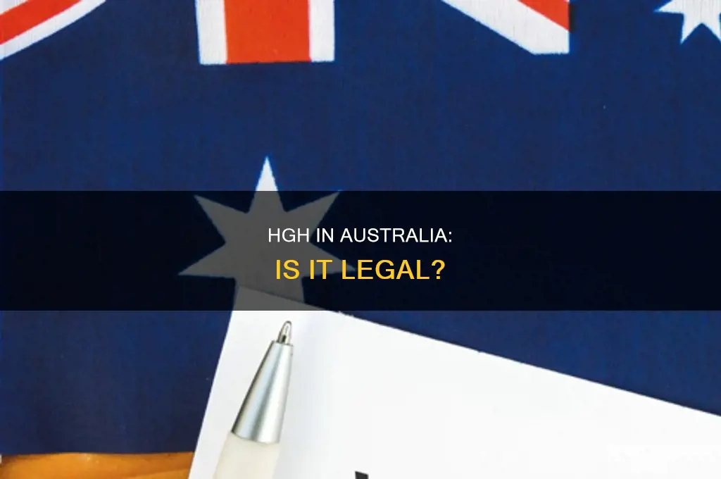 is hgh illegal in australia