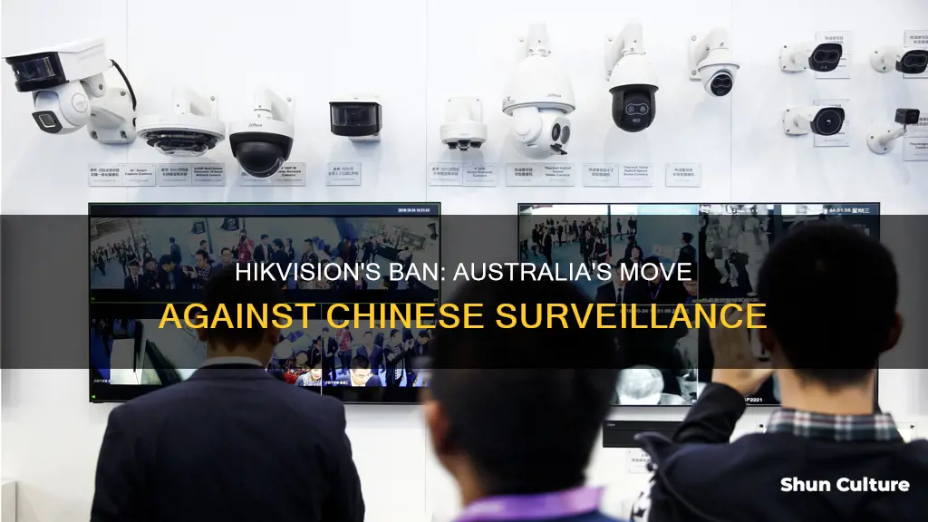 is hikvision banned in australia