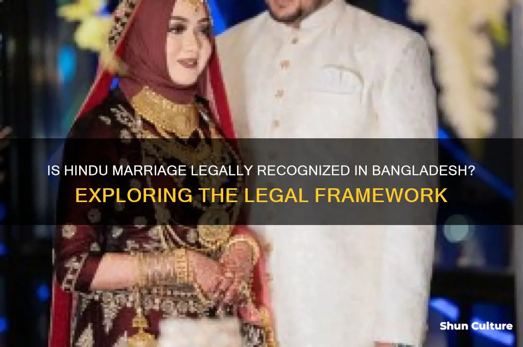 is hindu marriage legal in bangladesh