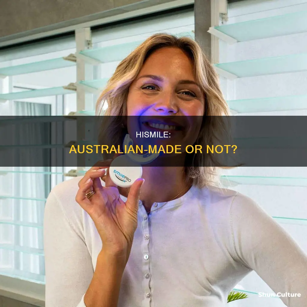is hismile made in australia