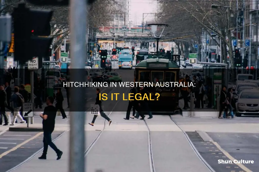is hitchhiking illegal in western australia
