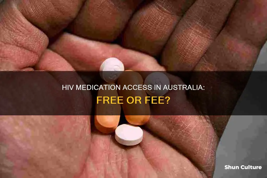 is hiv medication free in australia