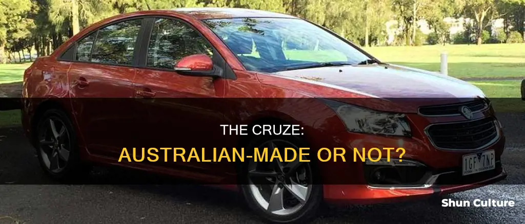 is holden cruze australian made