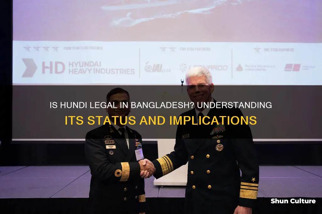 is hundi legal in bangladesh