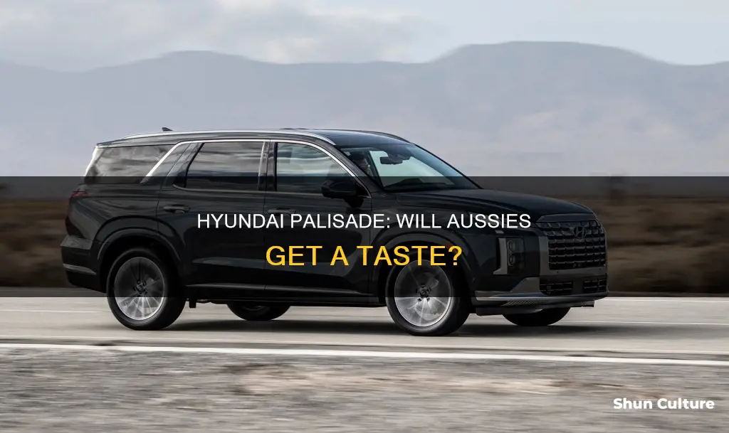 is hyundai palisade coming to australia