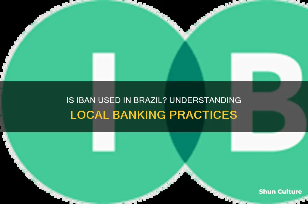 is iban used in brazil