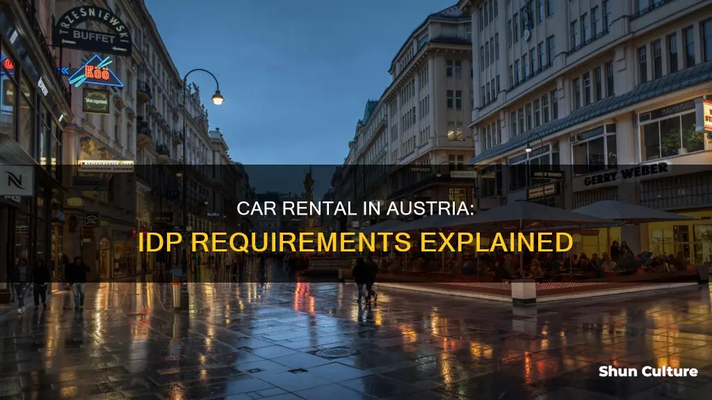 is idp required in austria to rent a car