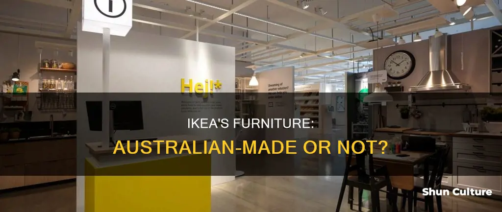 is ikea furniture made in australia