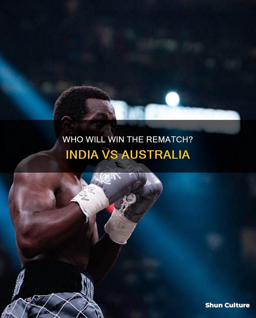is india and australia final rematch