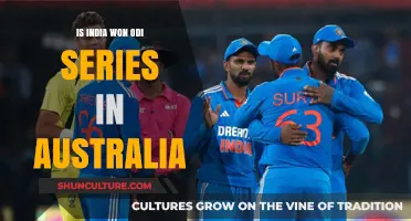 India's Historic ODI Series Win in Australia