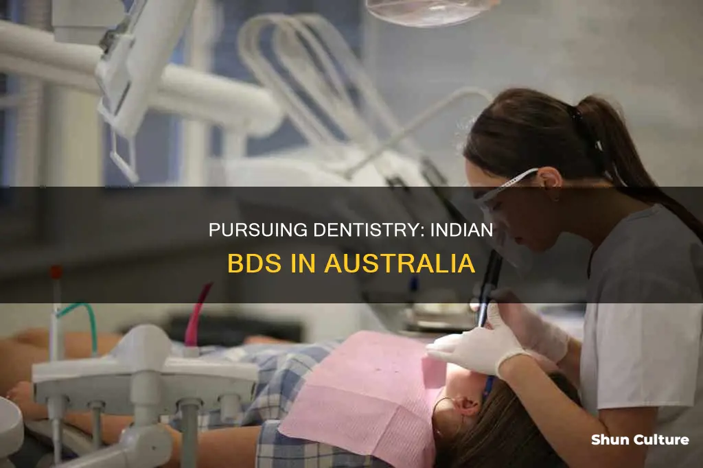 is indian bds degree valid in australia