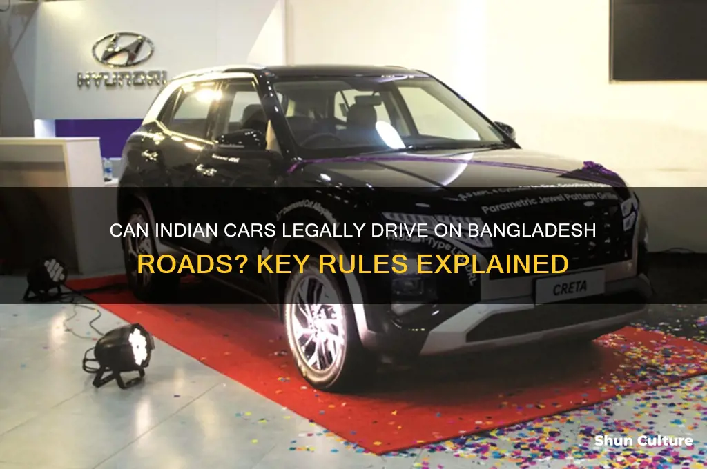 is indian car allowed in bangladesh