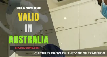 Dental Degree Recognition: India to Australia