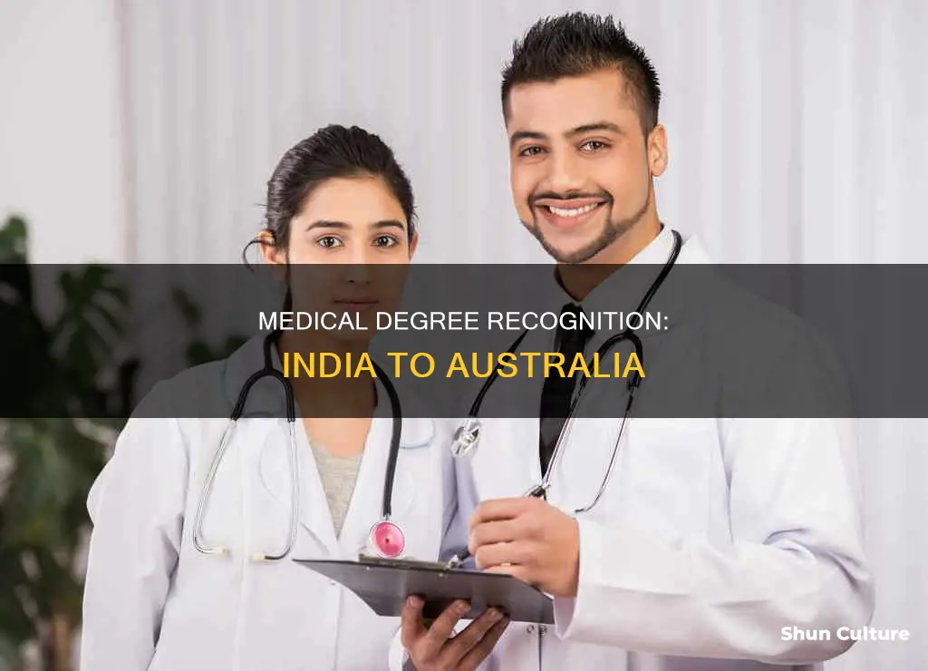 is indian medical degree valid in australia