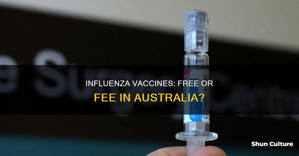 is influenza vaccine free in australia
