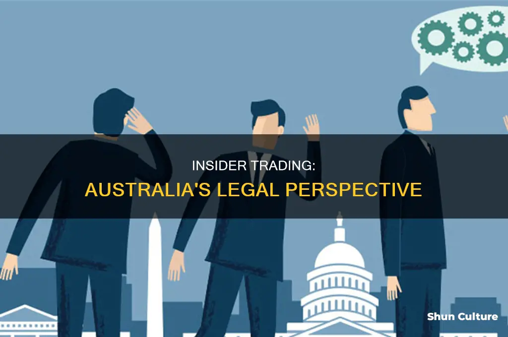 is insider trading illegal in australia