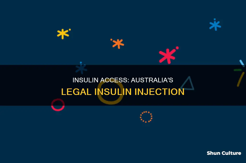 is insulin illegal in australia