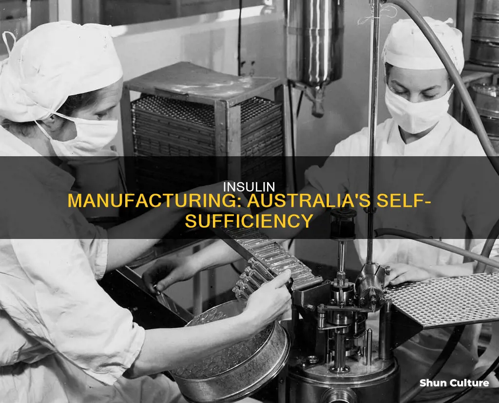 is insulin made in australia
