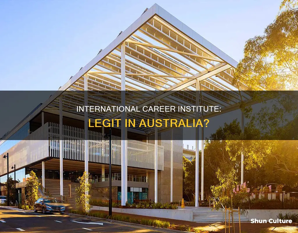 is international career institute recognised in australia