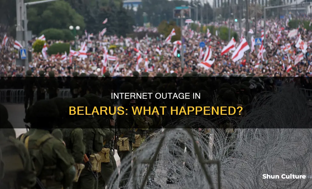 is internet down in belarus