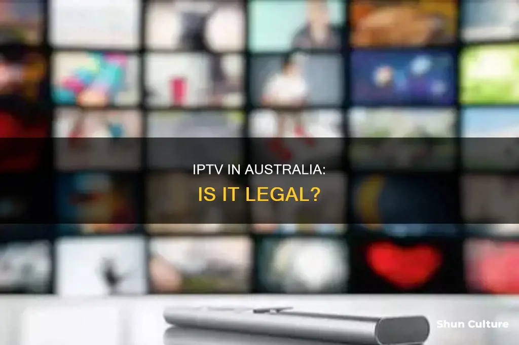is iptv illegal in australia