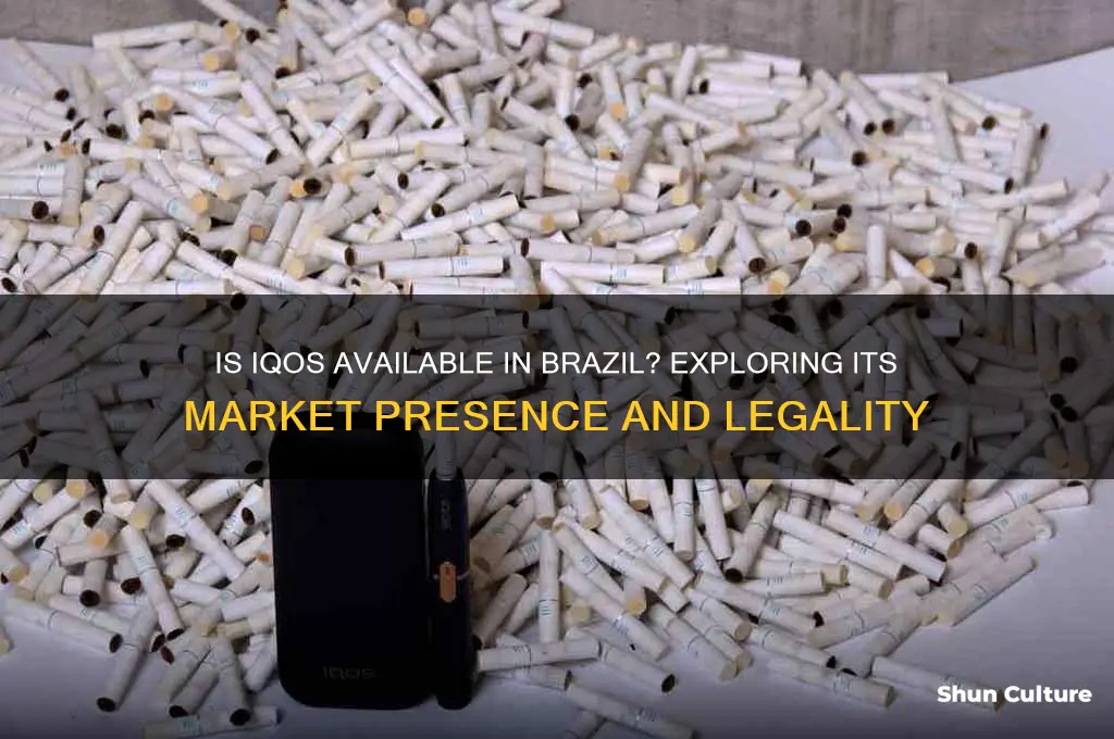 is iqos available in brazil