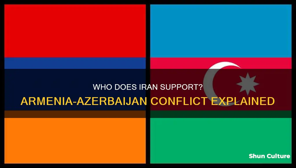 is iran with armenia or azerbaijan