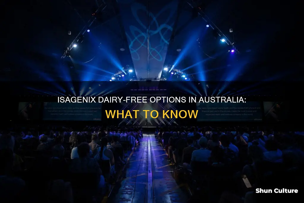 is isagenix dairy free australia