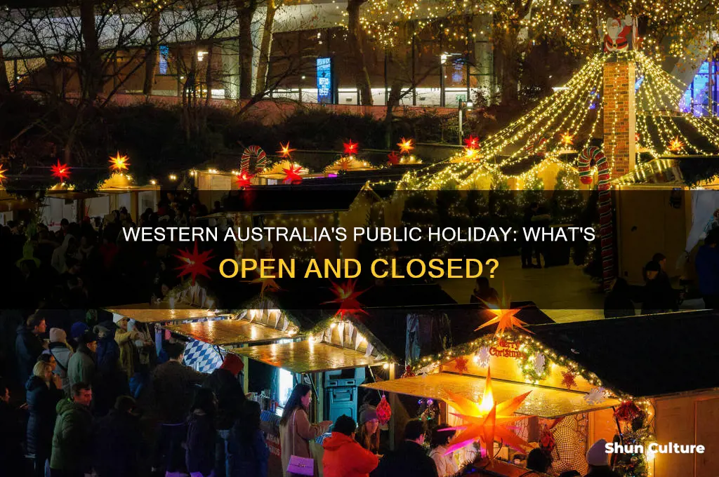 is it a public holiday in western australia