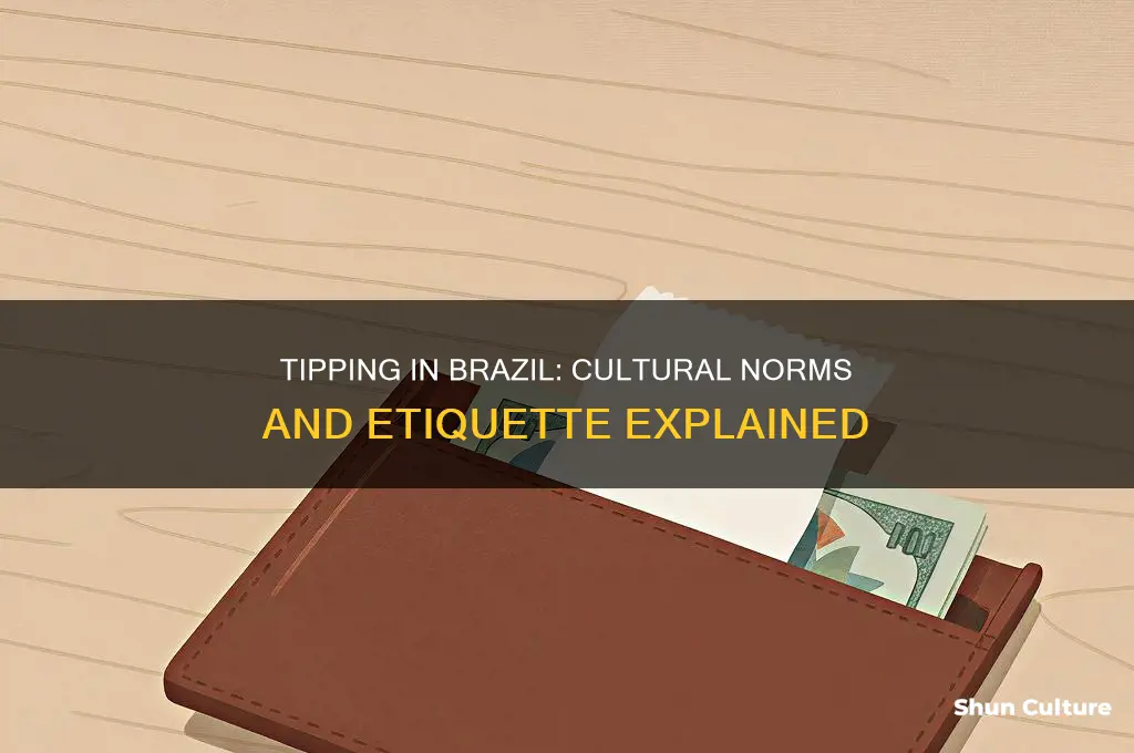 is it acceptable to tip in brazil