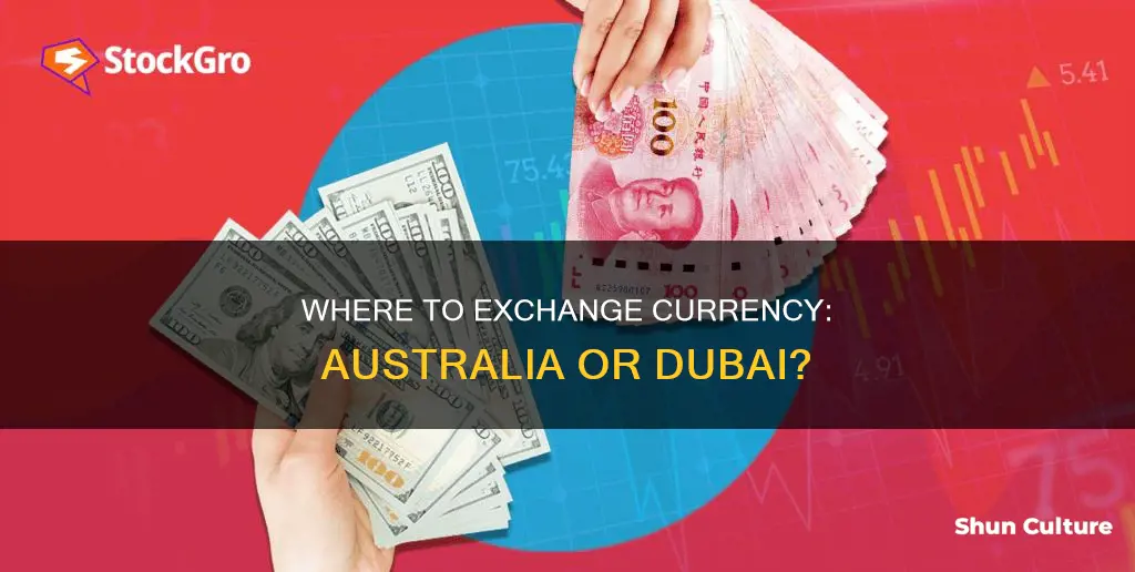 is it better to exchange money in australia or dubai