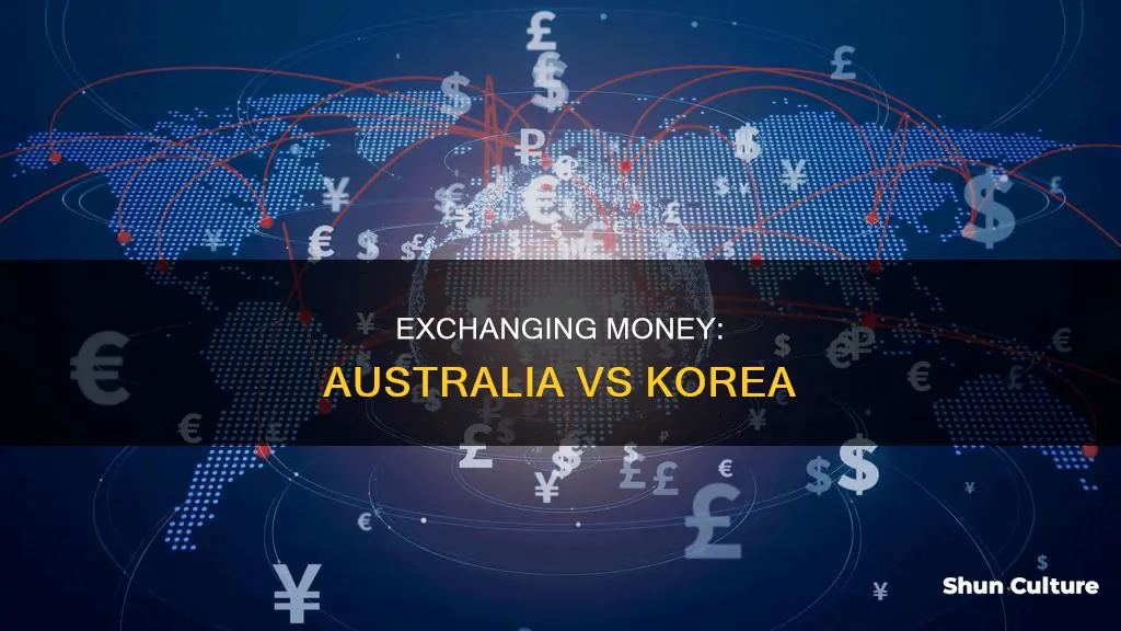 is it better to exchange money in australia or korea