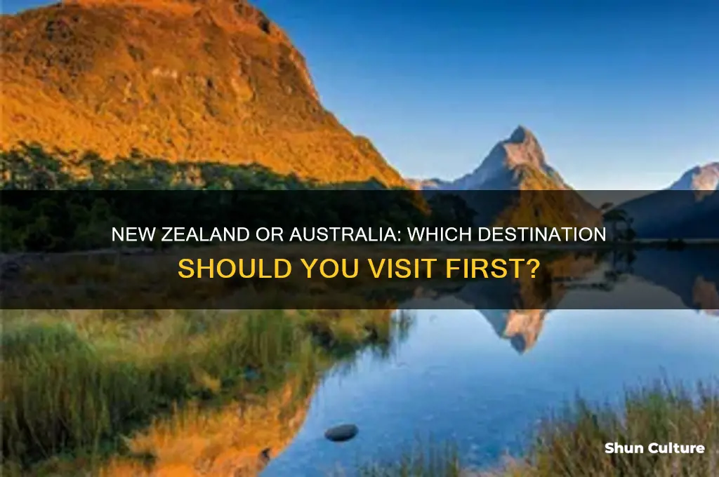 is it better to go to new zealand australia first