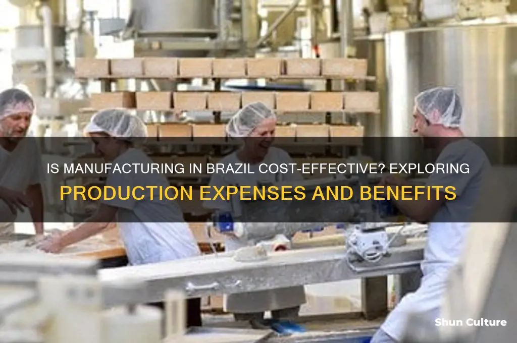 is it cheap to have things made in brazil