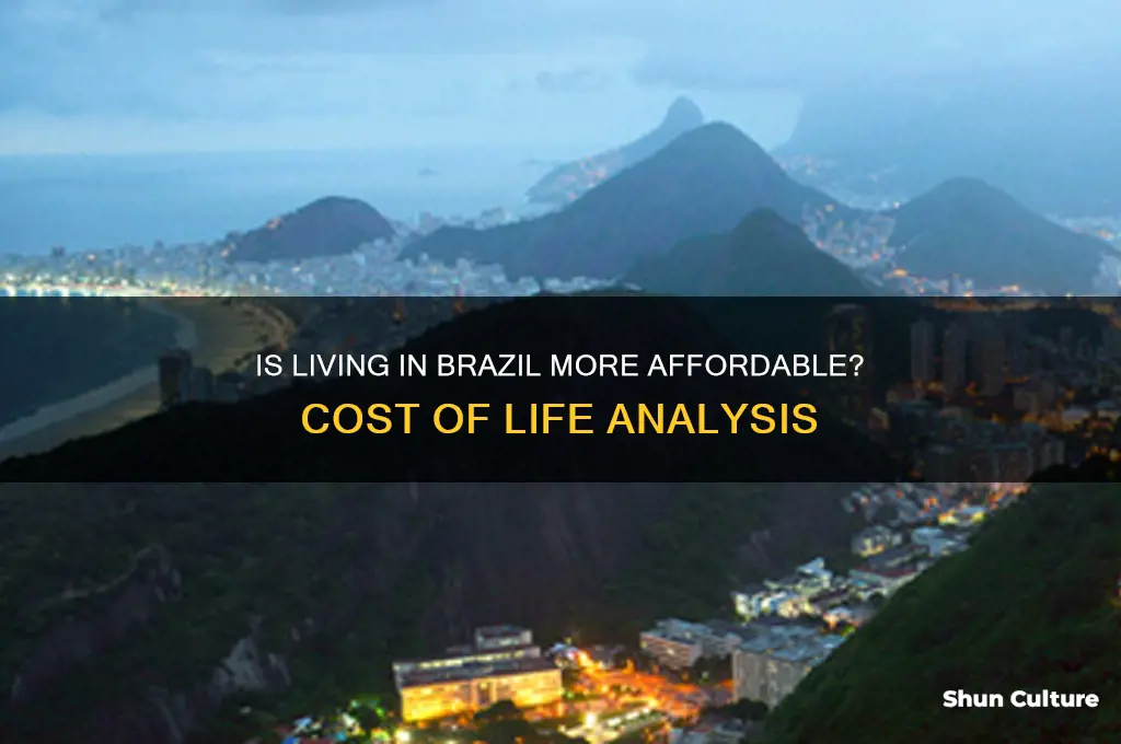 is it cheaper to live in brazil
