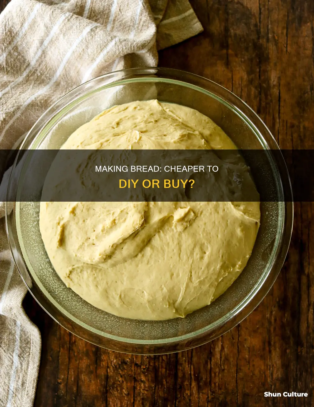 is it cheaper to make your own bread australia