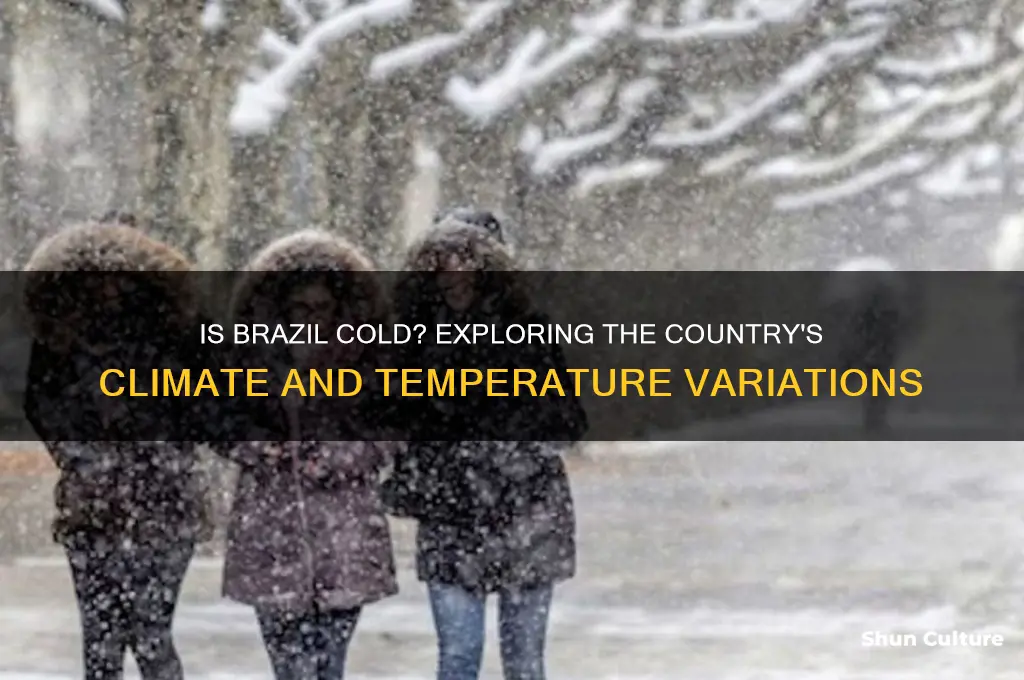 is it cold in brazil