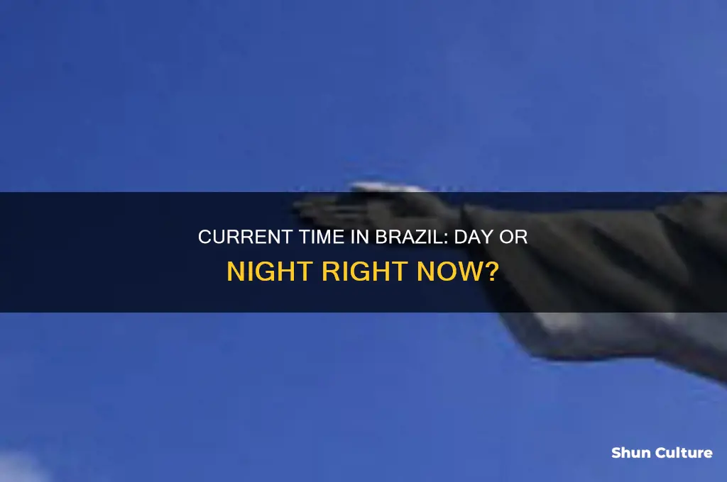 is it day or night in brazil right now