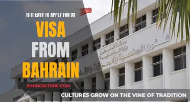 Applying for a US Visa: Bahrain to USA