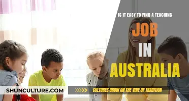 Teaching Jobs in Australia: Easy to Find?