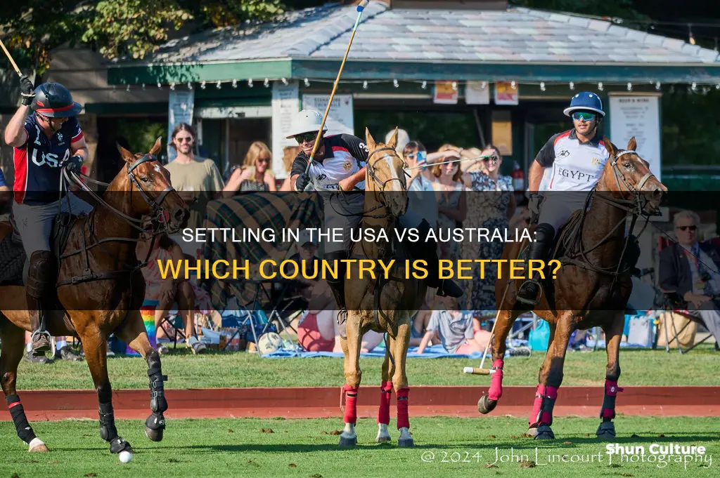 is it good to settle in usa or australia