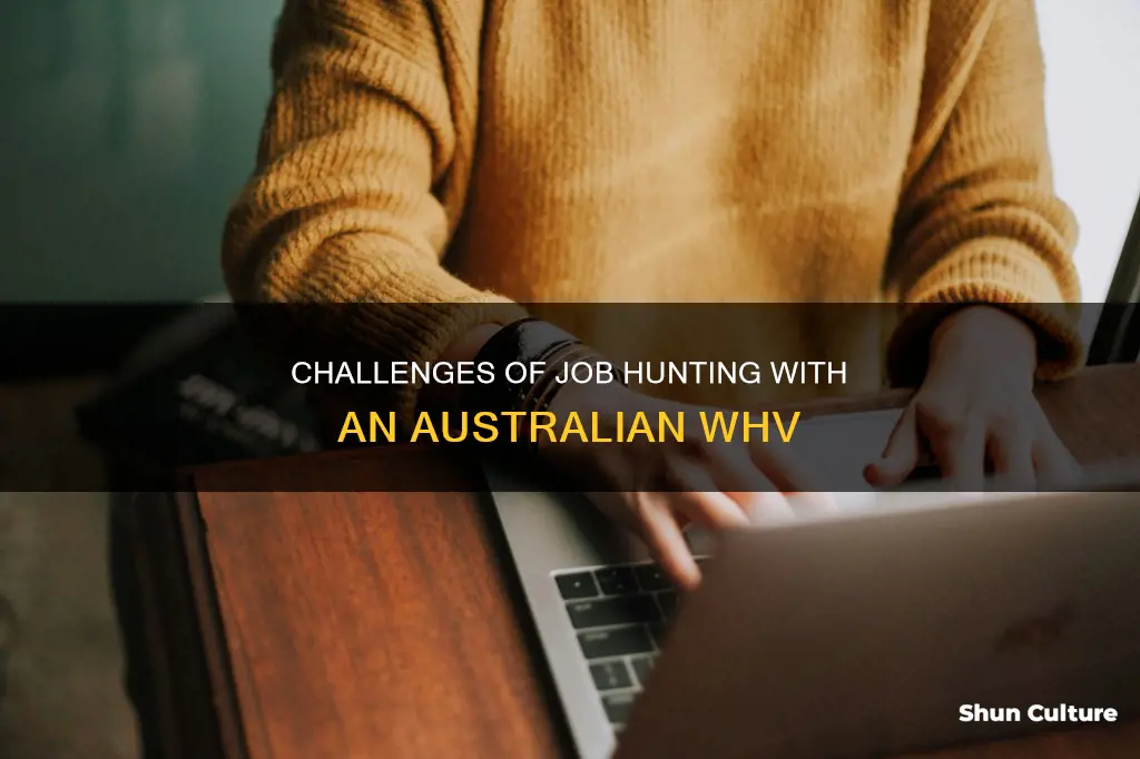 is it hard to find job with australian whv